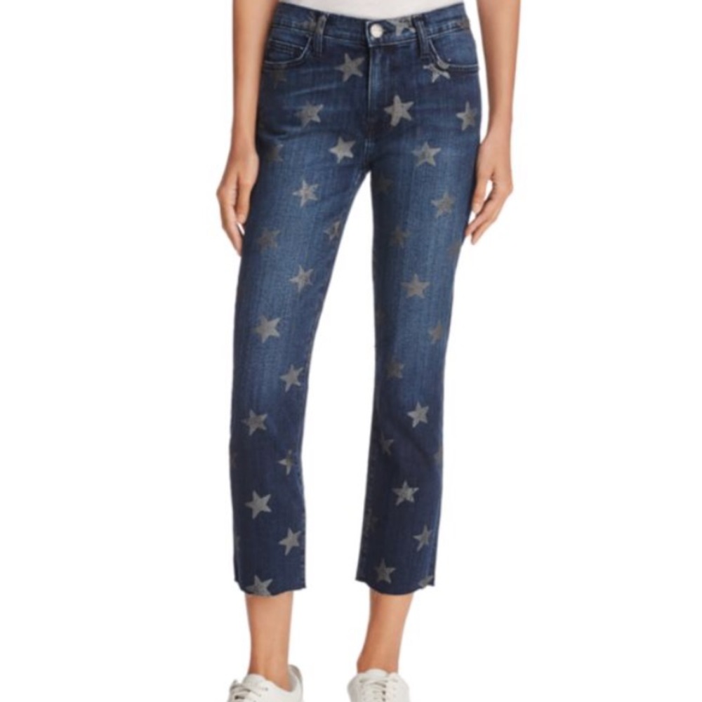 🇺🇸HOT! Slim crop jeans in Rollin with the Stars - Picture 1 of 5